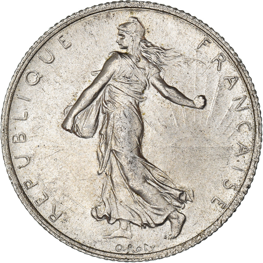 Monnaie, France, Semeuse, 2 Francs, 1919, Paris, SPL, Argent, Gadoury:532