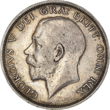 Coin, Great Britain, George V, 1/2 Crown, 1915, EF(40-45), Silver, KM:818.1