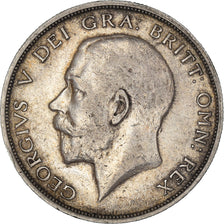 Moneta, Wielka Brytania, George V, 1/2 Crown, 1915, EF(40-45), Srebro, KM:818.1