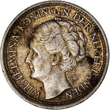 Coin, Netherlands, Wilhelmina I, 10 Cents, 1944, EF(40-45), Silver, KM:163