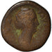 Coin, Diva Faustina I, Sestertius, After 141 AD, Rome, F(12-15), Bronze