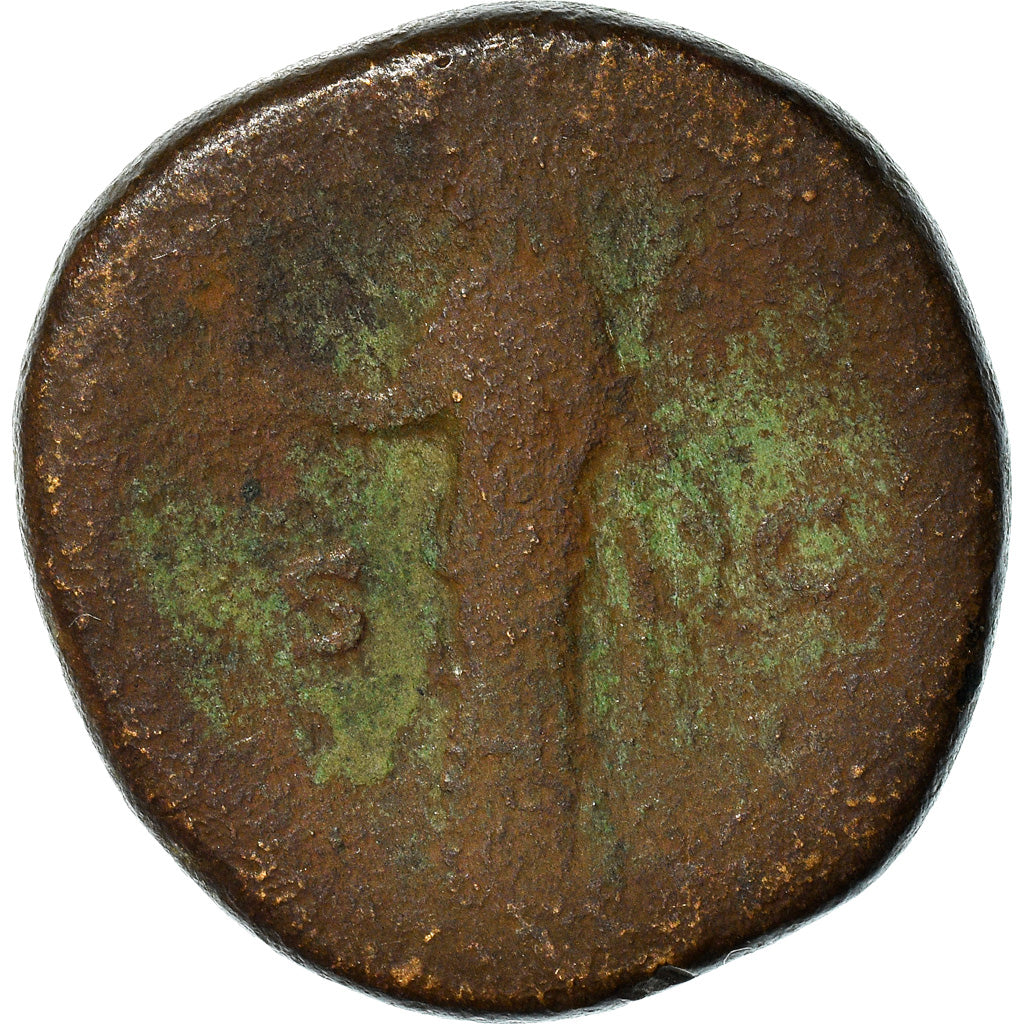 Coin, Diva Faustina I, Sestertius, After 141 AD, Rome, F(12-15), Bronze