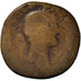 Coin, Antoninus Pius, Sestertius, 138-161, Rome, VG(8-10), Bronze