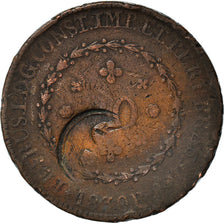 Coin, Brazil, 40 Reis, 1830, VF(20-25), Copper, KM:444