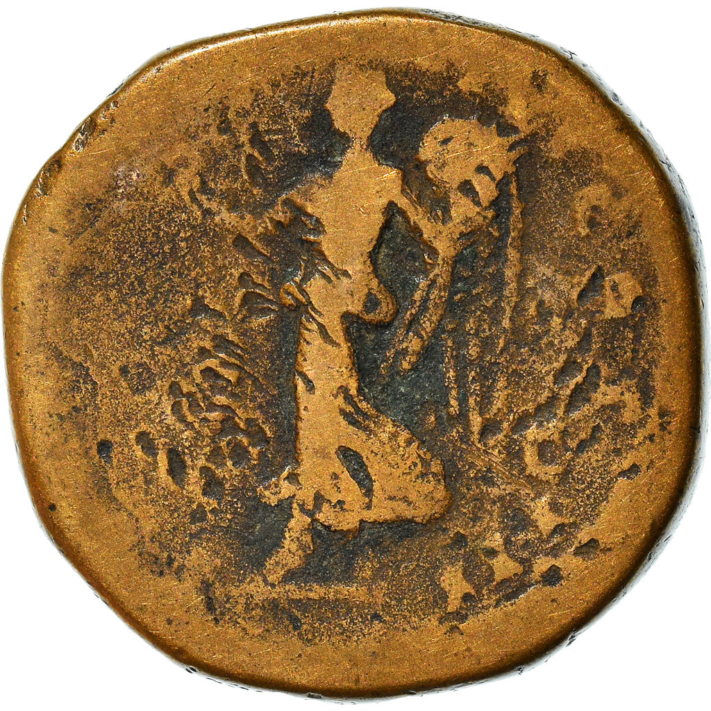 Coin, Marcus Aurelius, Sestertius, 166-167, Rome, VF(20-25), Bronze, RIC:948