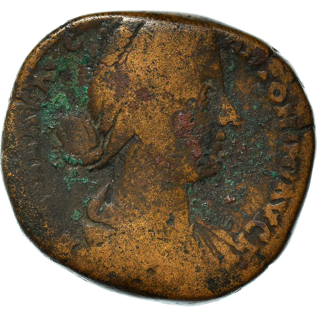 Monnaie, Lucille, Sesterce, 161-162, Rome, B+, Bronze, RIC:1763