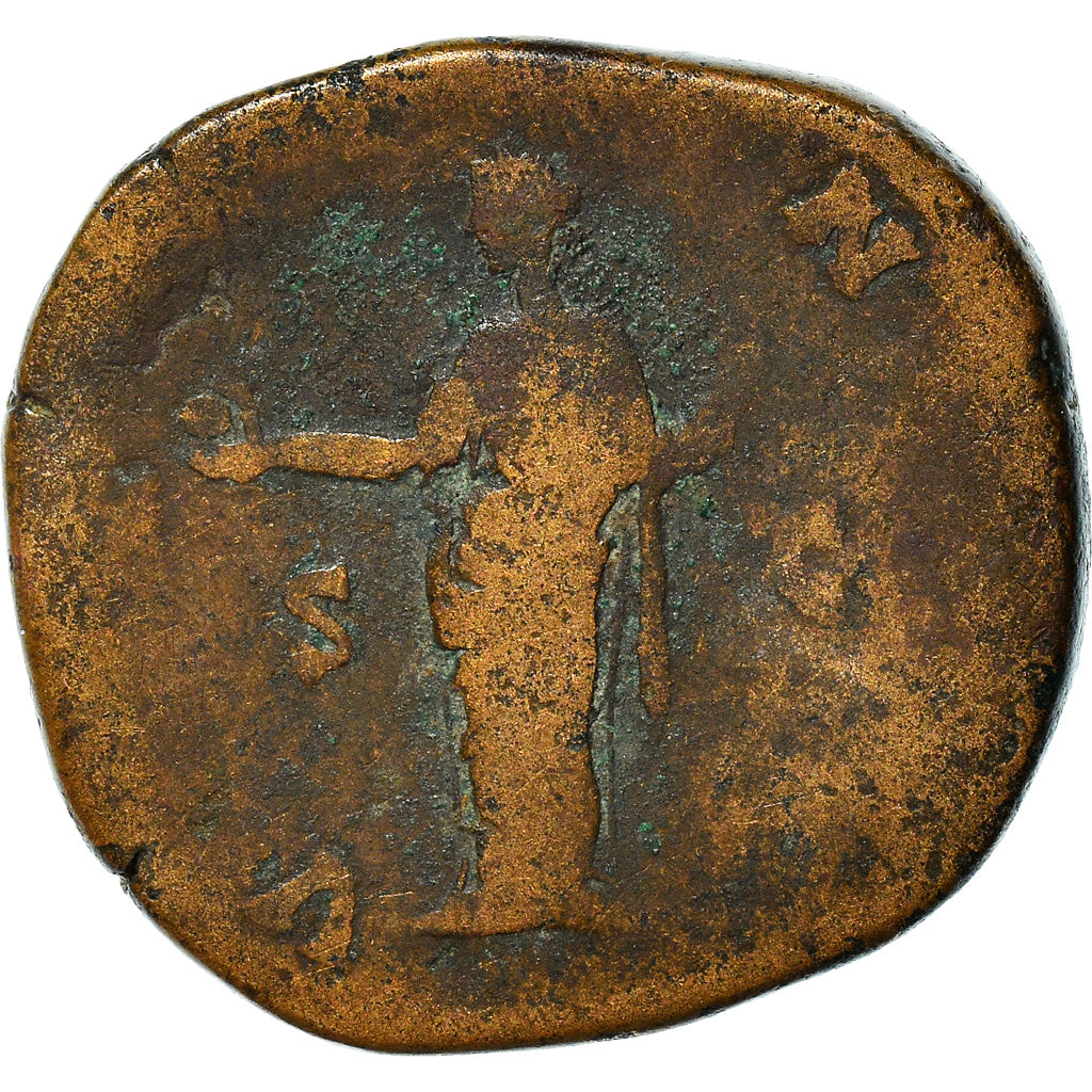 Monnaie, Lucille, Sesterce, 161-162, Rome, B+, Bronze, RIC:1763