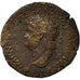 Coin, Nero, Dupondius, 66, Lyon - Lugdunum, VF(20-25), Bronze, RIC:525