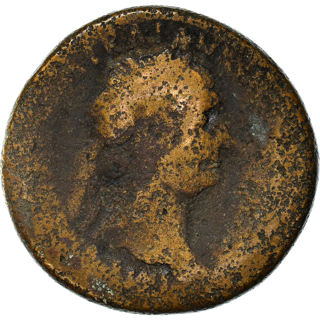 Coin, Trajan, Sestertius, AD 100, Rome, VG(8-10), Bronze, RIC:413