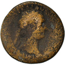 Coin, Trajan, Sestertius, AD 100, Rome, VG(8-10), Bronze, RIC:413
