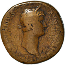 Coin, Hadrian, Sestertius, 128-129, Rome, VF(20-25), Bronze, RIC:988