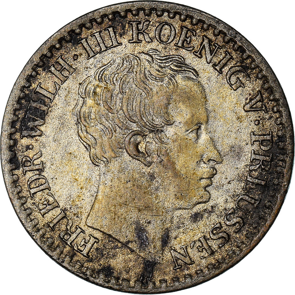 Monnaie, Etats allemands, PRUSSIA, Friedrich Wilhelm III, Groschen, 1824