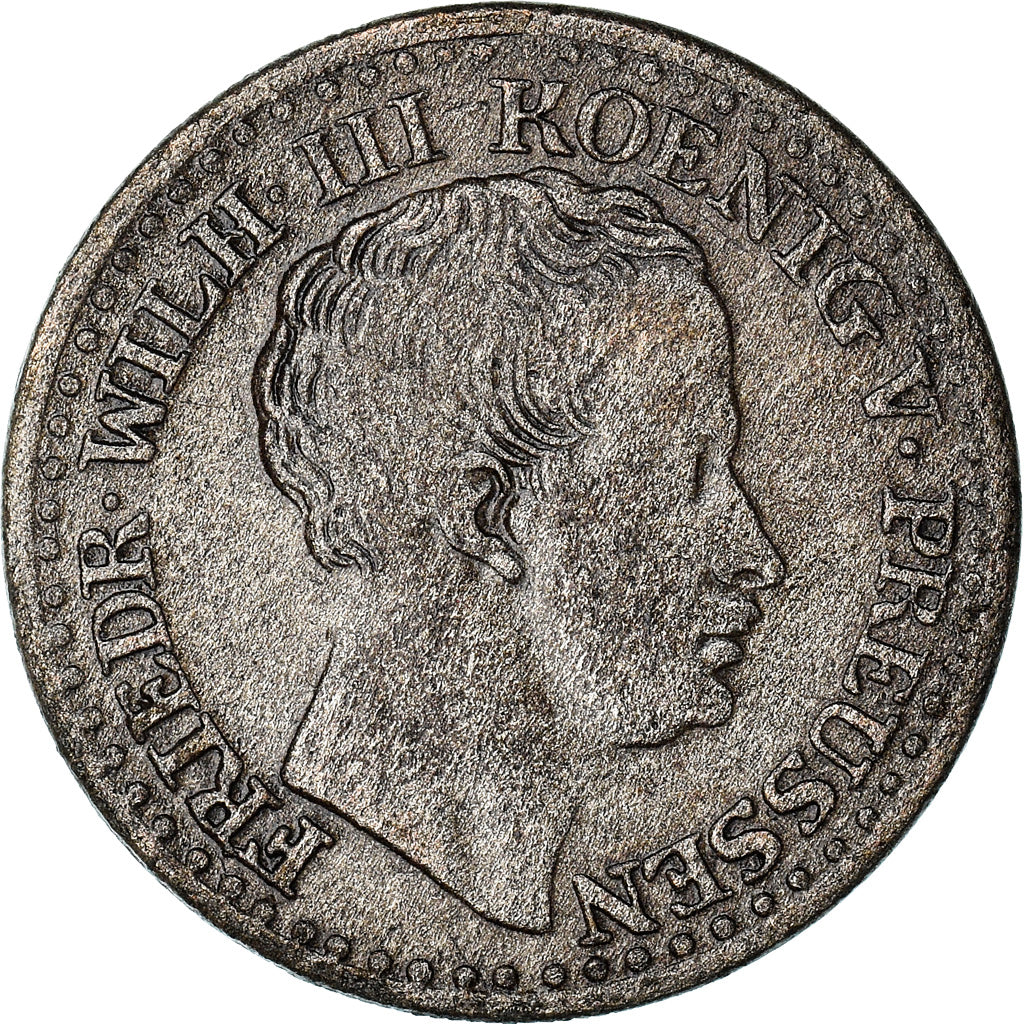Coin, German States, PRUSSIA, Friedrich Wilhelm III, Groschen, 1832, Berlin