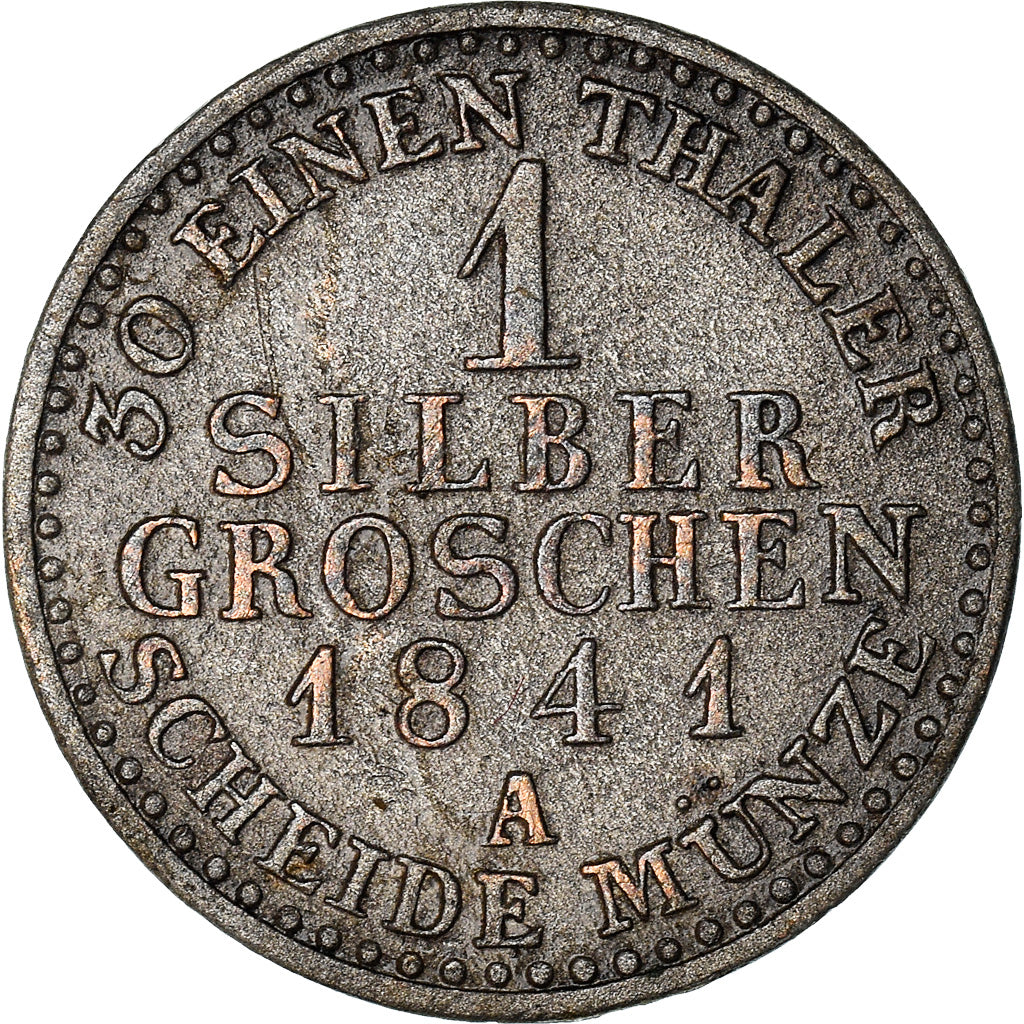 Coin, German States, PRUSSIA, Friedrich Wilhelm IV, Groschen, 1841, Berlin
