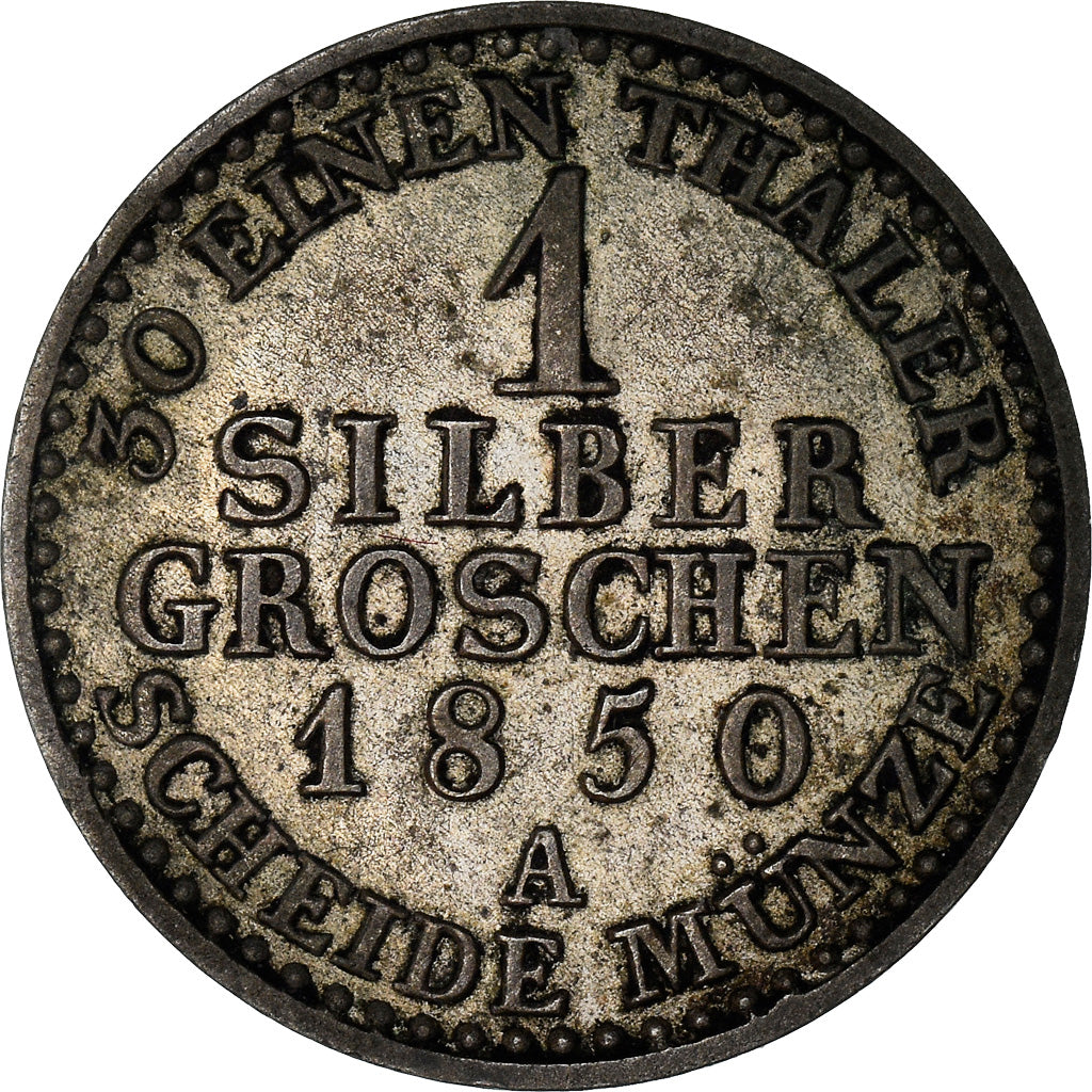 Coin, German States, PRUSSIA, Friedrich Wilhelm IV, Groschen, 1850, Berlin