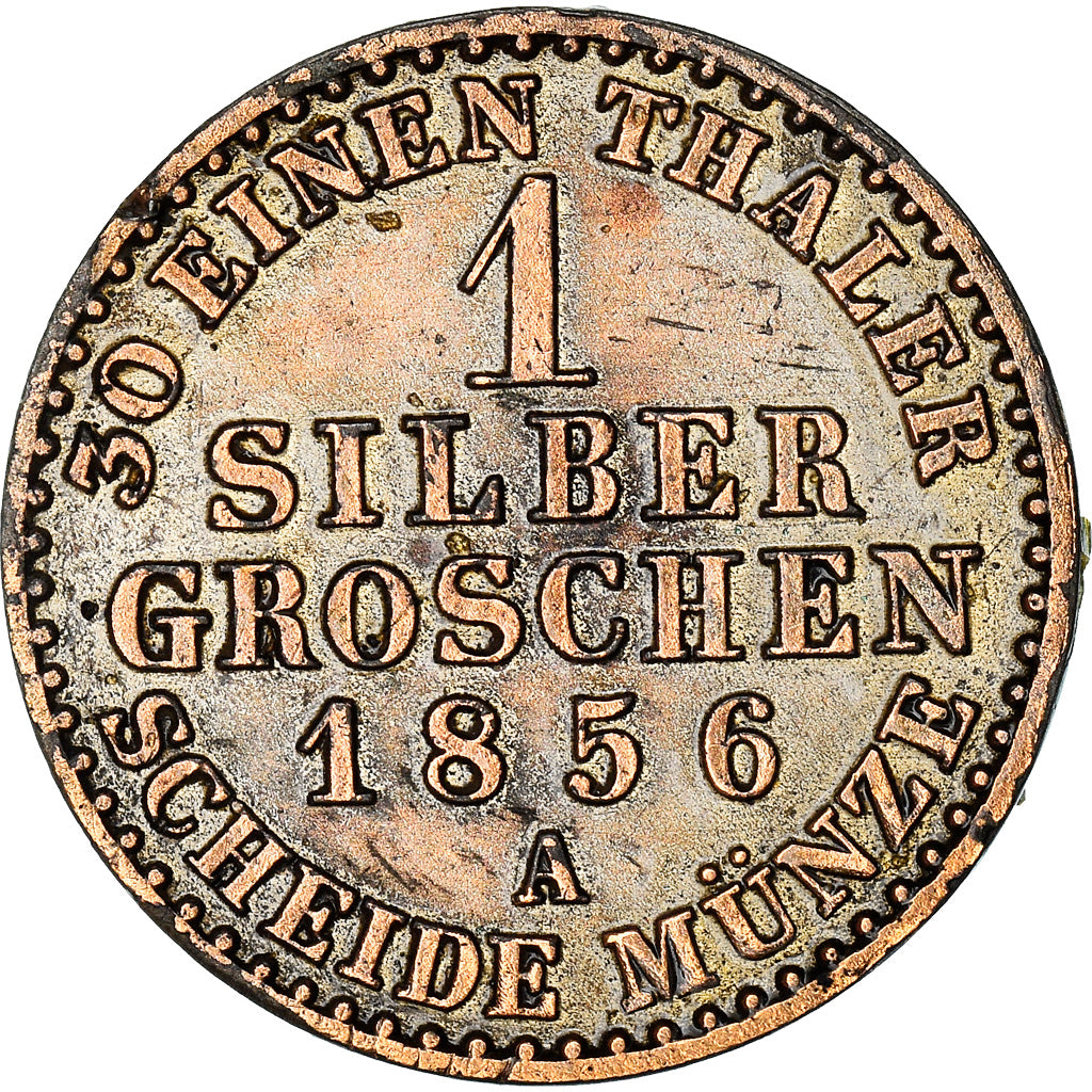 Coin, German States, PRUSSIA, Friedrich Wilhelm IV, Groschen, 1856, Berlin