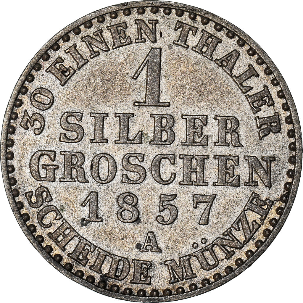 Coin, German States, PRUSSIA, Friedrich Wilhelm IV, Groschen, 1857, Berlin