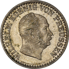 Coin, German States, PRUSSIA, Wilhelm I, Groschen, 1863, Berlin, AU(55-58)