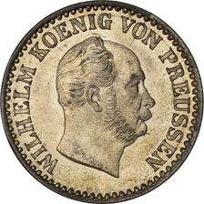 Coin, German States, PRUSSIA, Wilhelm I, Groschen, 1864, Berlin, MS(60-62)