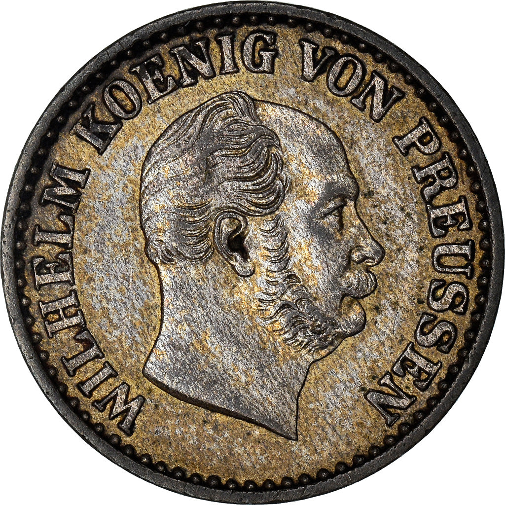 Moneda, Estados alemanes, PRUSSIA, Wilhelm I, Groschen, 1867, Frankfurt, EBC