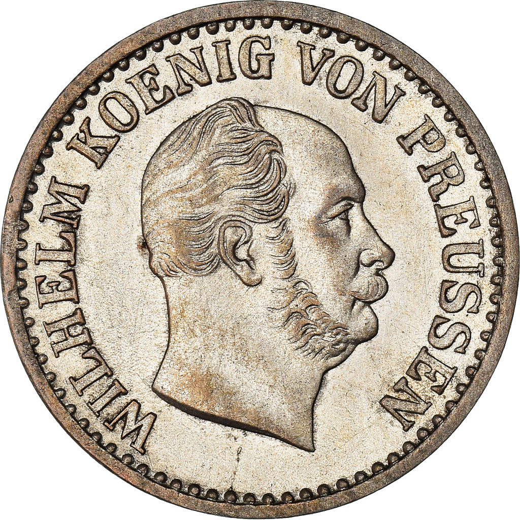 Münze, Deutsch Staaten, PRUSSIA, Wilhelm I, Groschen, 1870, Berlin, SS+