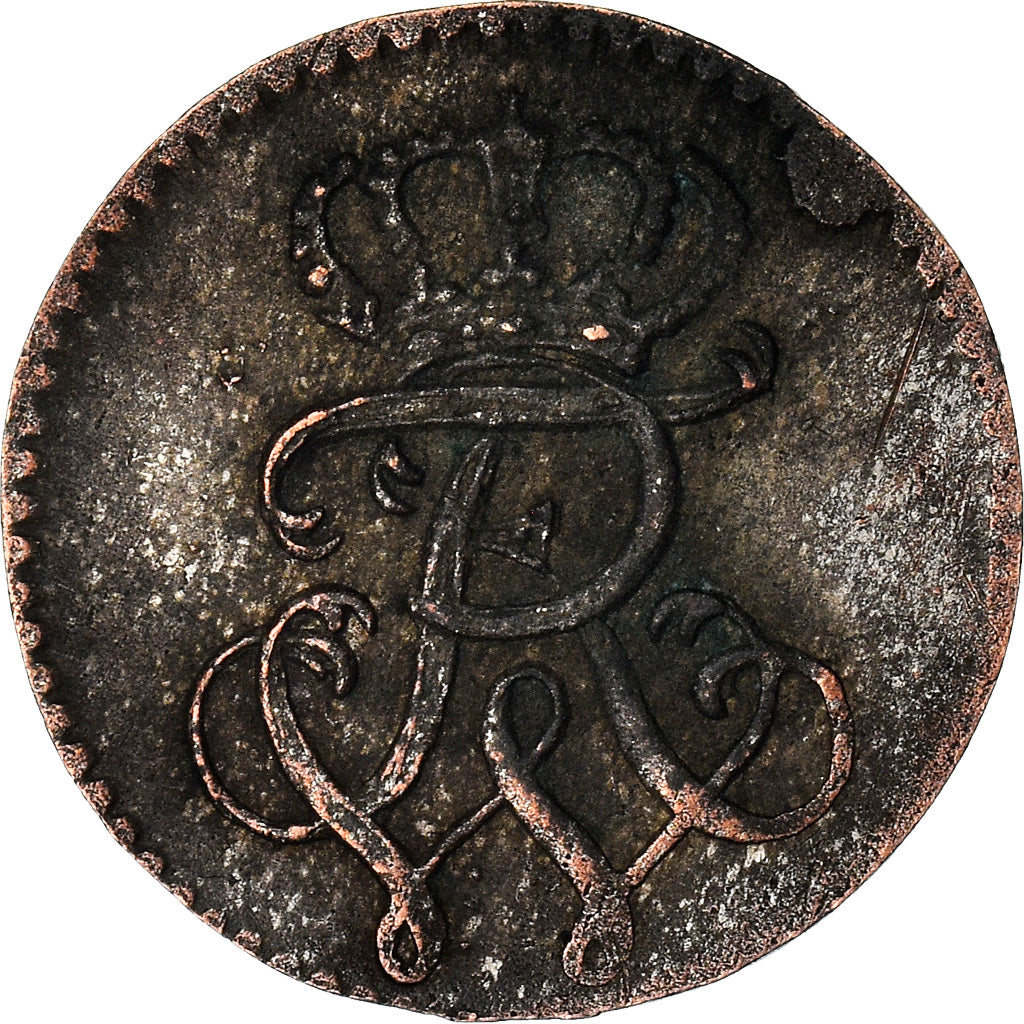 Coin, German States, PRUSSIA, Friedrich Wilhelm II, Pfennig, 1792, Berlin