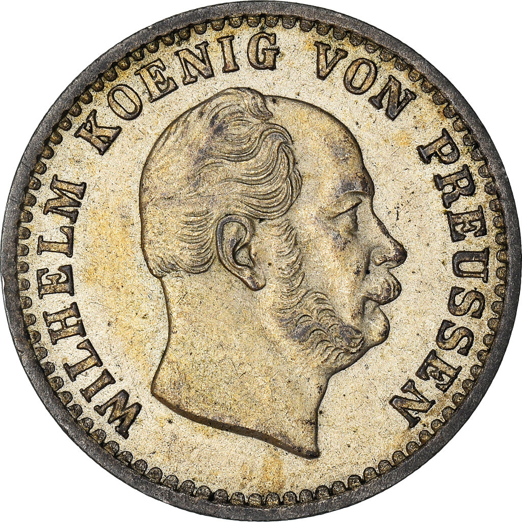 Coin, German States, PRUSSIA, Wilhelm I, 2-1/2 Silber Groschen, 1869, Hannover