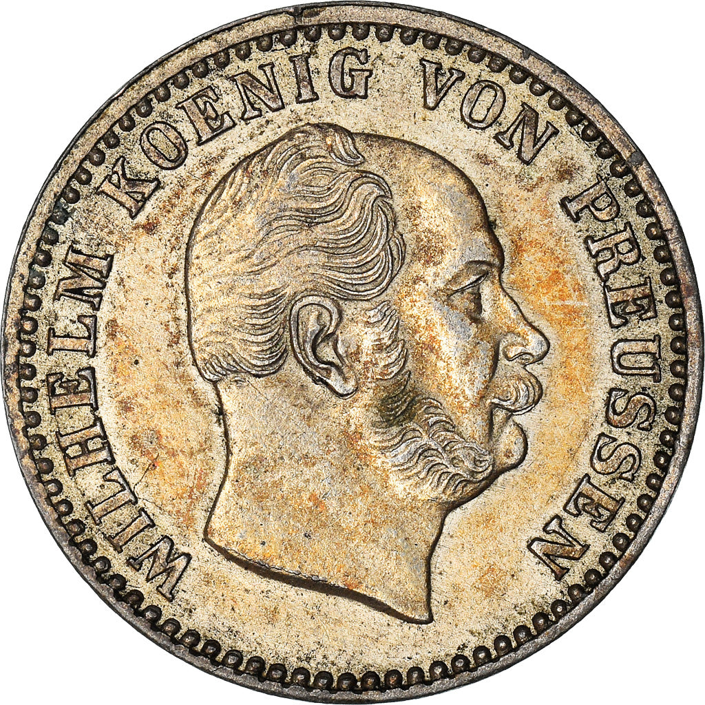 Coin, German States, PRUSSIA, Wilhelm I, 2-1/2 Silber Groschen, 1870, Berlin