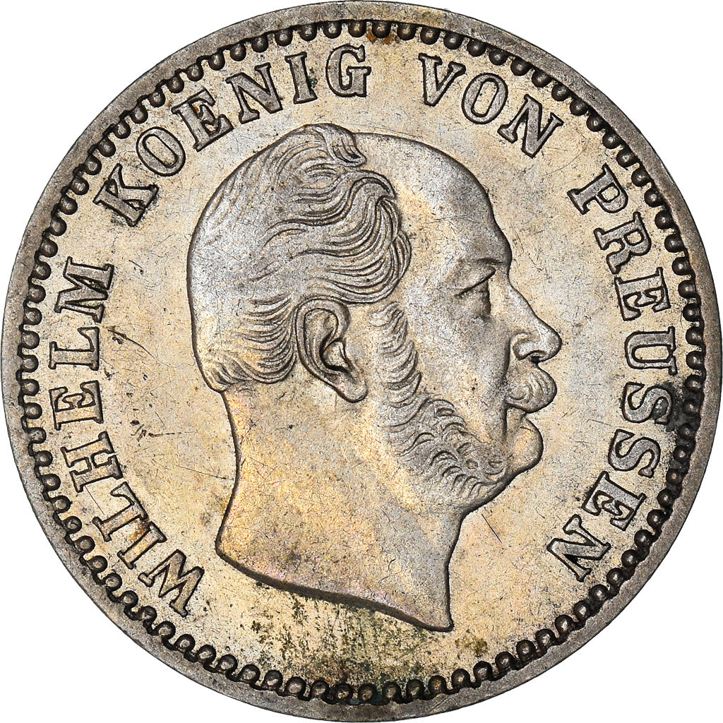 Moneta, Stati tedeschi, PRUSSIA, Wilhelm I, 2-1/2 Silber Groschen, 1873, Berlin