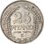 Coin, GERMANY - EMPIRE, Wilhelm II, 25 Pfennig, 1910, Muldenhütten, AU(55-58)