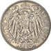 Moneta, GERMANIA - IMPERO, Wilhelm II, 25 Pfennig, 1911, Berlin, SPL-, Nichel