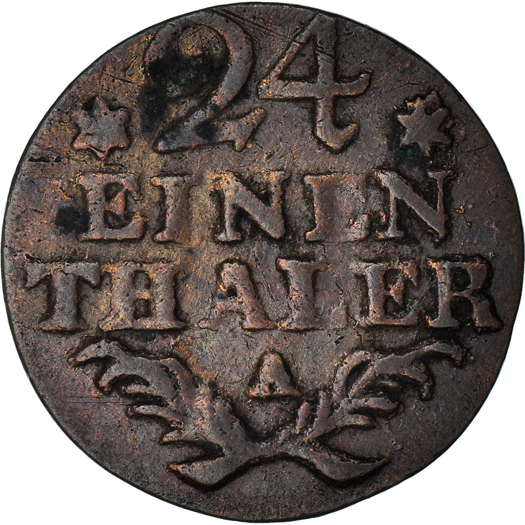 Coin, German States, PRUSSIA, Friedrich II, 1/24 Thaler, 1783, Berlin