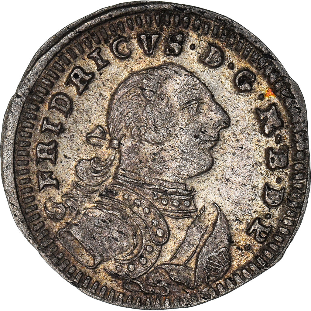 Monnaie, Etats allemands, BRANDENBURG-BAYREUTH, Friedrich, Kreuzer, 1750, TTB