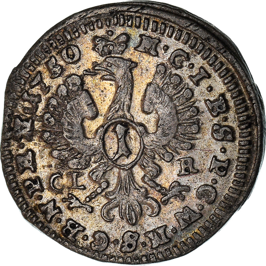 Monnaie, Etats allemands, BRANDENBURG-BAYREUTH, Friedrich, Kreuzer, 1750, TTB