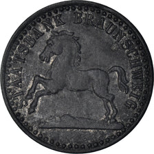 Munten, Duitsland, Staatsbank Braunschweig, 10 Pfennig, 1920, ZF, Zinc