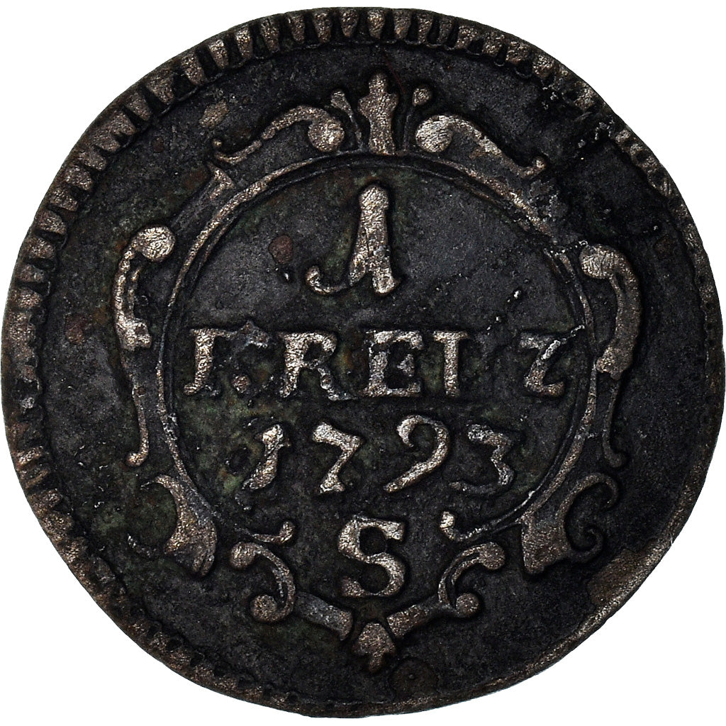 Coin, German States, BRANDENBURG-ANSBACH-BAYREUTH, Friedrich Wilhelm II