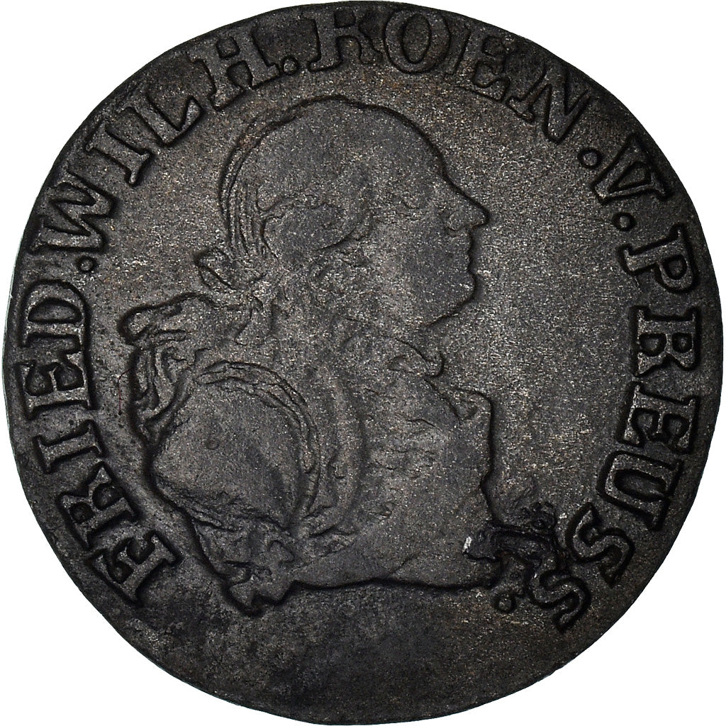 Moneta, Polonia, EAST PRUSSIA, Friedrich Wilhelm II, Groschen, 1797