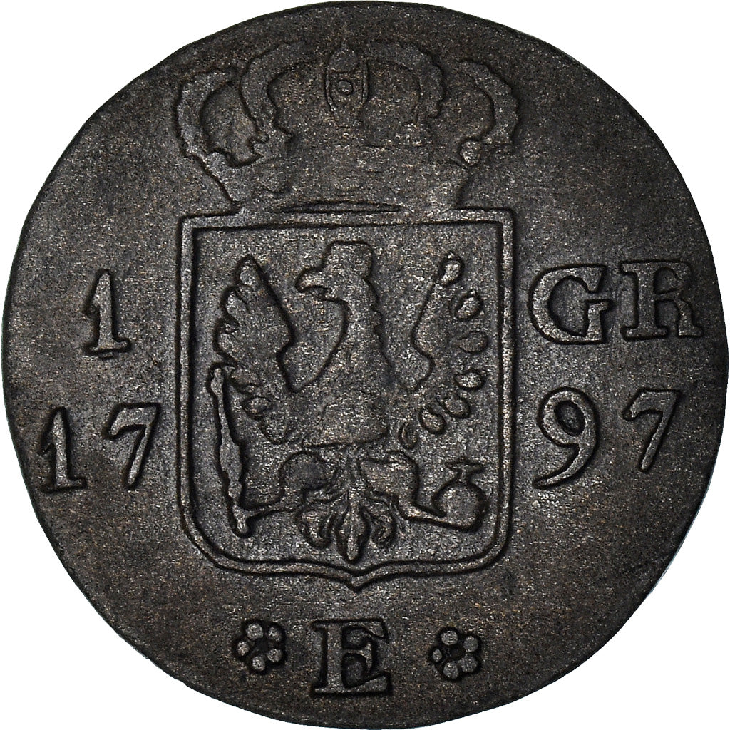 Moneta, Polonia, EAST PRUSSIA, Friedrich Wilhelm II, Groschen, 1797