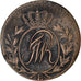 Coin, Poland, SOUTH PRUSSIA, 1/2 Grossus, 1796, EF(40-45), Copper, KM:2.1