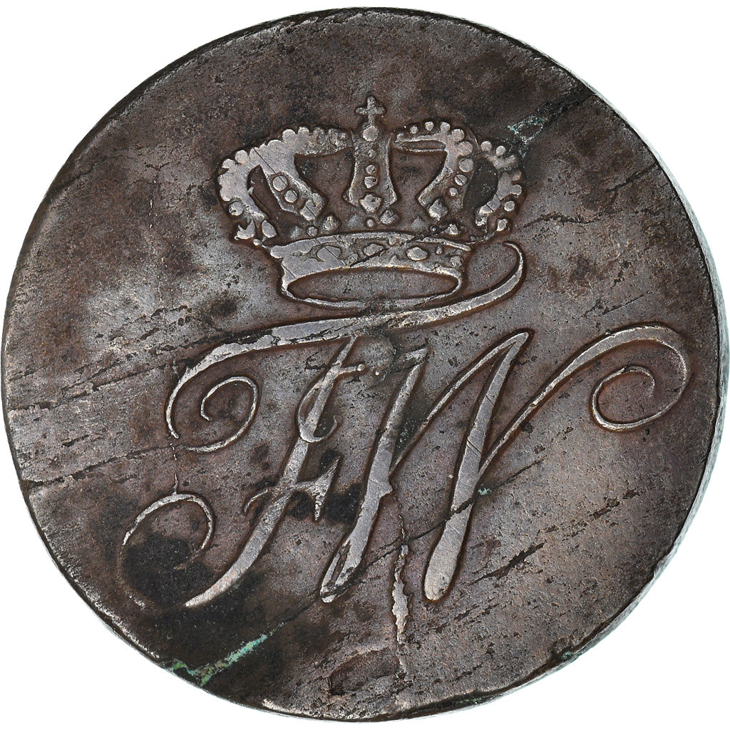 Coin, German States, SILESIA, Friedrich Wilhelm II, 1/2 Kreuzer, 1797