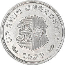 Coin, Germany, Schleswig-Holstein, 10/100 Gutschriftsmarke, 1923, MS(60-62)