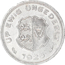 Moneta, Niemcy, Schleswig-Holstein, 5/100 Gutschriftsmarke, 1923, AU(50-53)