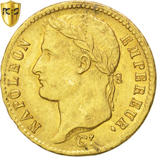 Moneta, Francia, Napoléon I, 20 Francs, 1813, Paris, PCGS, MS62, SPL, Oro