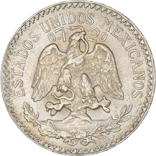 Moneda, México, 50 Centavos, 1945, Mexico City, EBC, Plata, KM:447