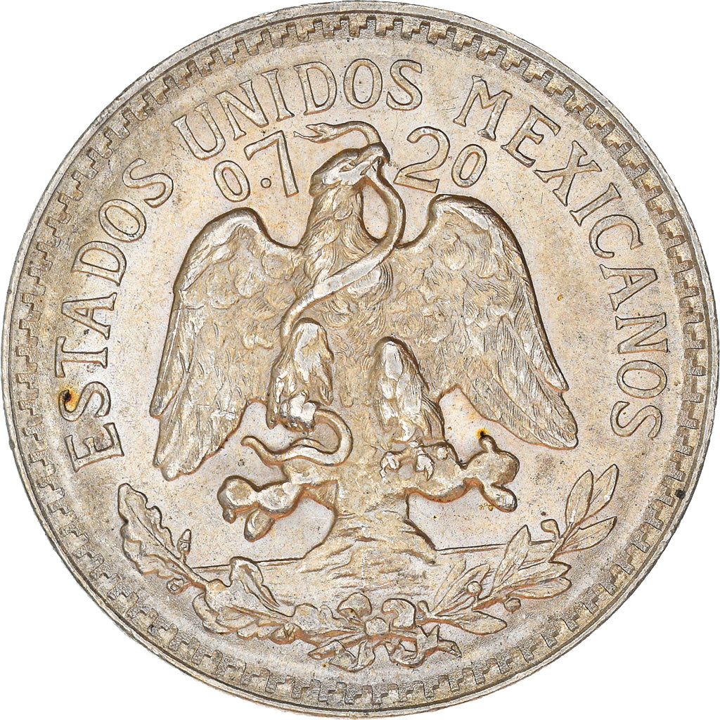 Coin, Mexico, 50 Centavos, 1945, Mexico City, MS(60-62), Silver, KM:447
