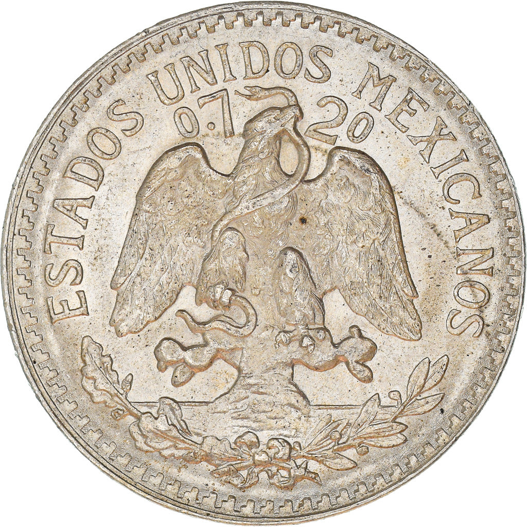 Coin, Mexico, 50 Centavos, 1945, Mexico City, MS(60-62), Silver, KM:447