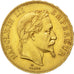 FRANCE, Napoléon III, 100 Francs, 1868, Paris, KM #802.1, AU(50-53), Gold, G...