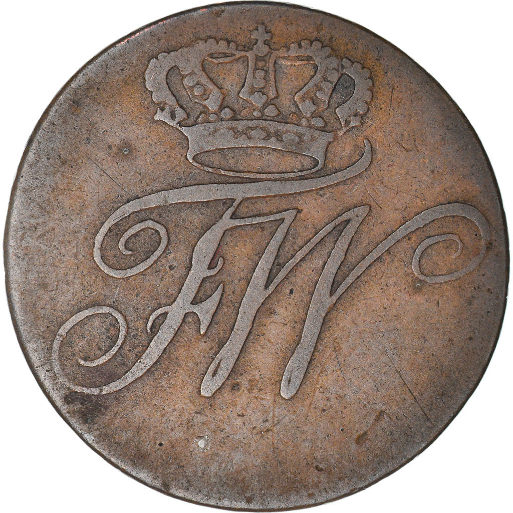 Coin, German States, PRUSSIA, Friedrich Wilhelm II, Pfennig, 1794, Berlin