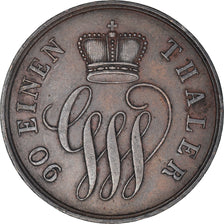 Coin, German States, SCHAUMBURG-LIPPE, Georg Wilhelm, 4 Pfennig, 1858