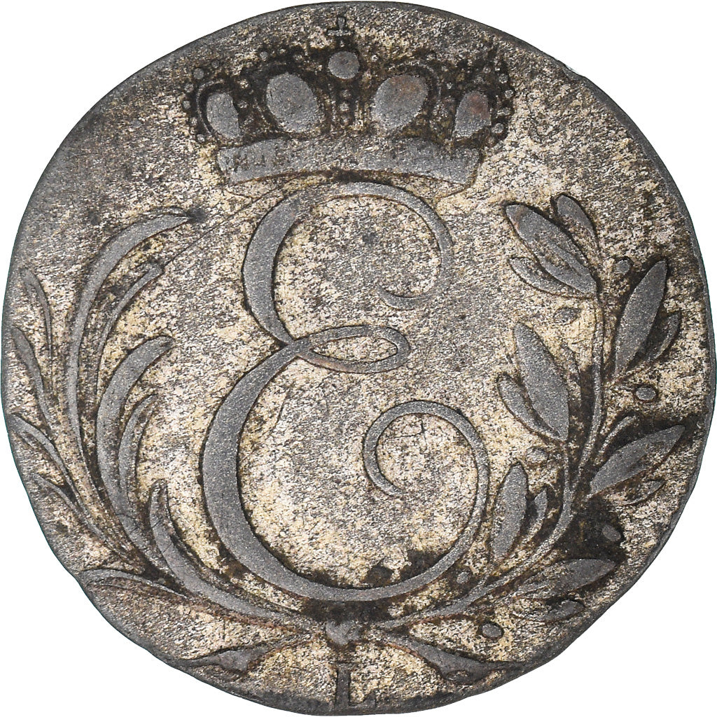 Coin, German States, SAXE-COBURG-SAALFELD, Ernst I, 3 Kreuzer, 1815, Saalfeld